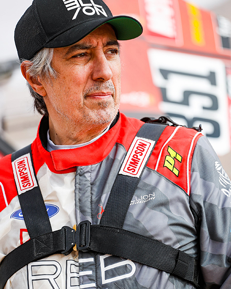 dakar rally alexandre pesci portrait
