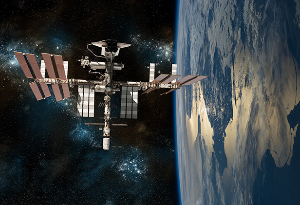 near earth orbit satellite